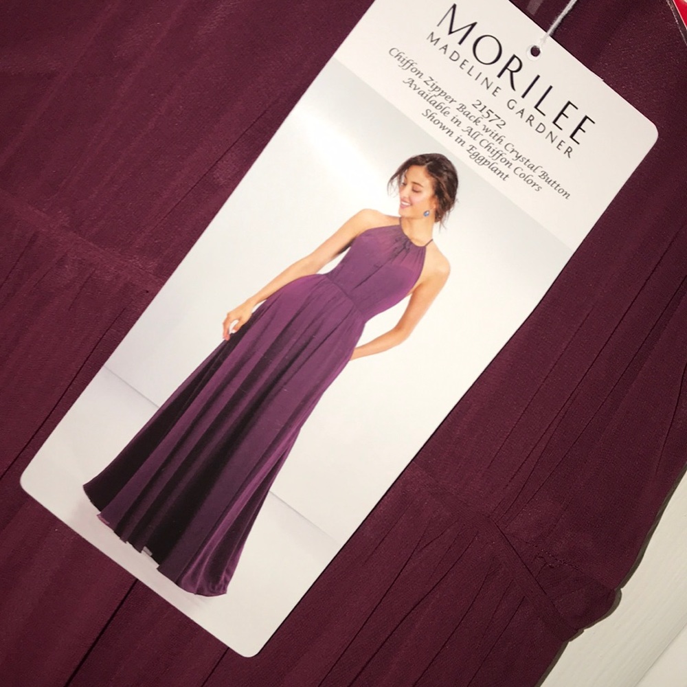 Beautiful floor length bridesmaid dress